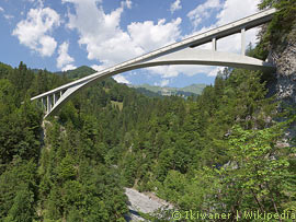 Salginatobelbrücke bei Schiers
