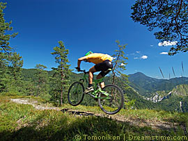 Radfahren im Berner Oberland